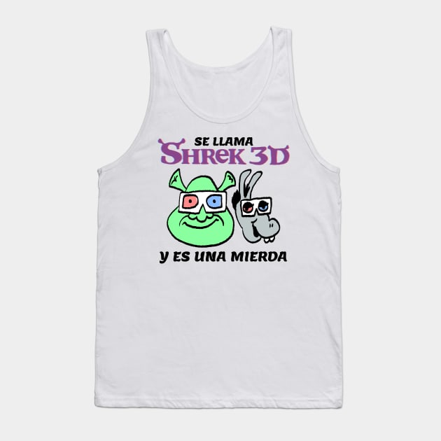 Se llama Shrek 3D Tank Top by DoctorZiru